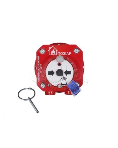 Извещатель пожарный ручной взрывозащищенный Спектрон-512-Exd-Н-ИПР-В-HART в Октябрьском Пожарные извещатели (Ex) Pintop.ru