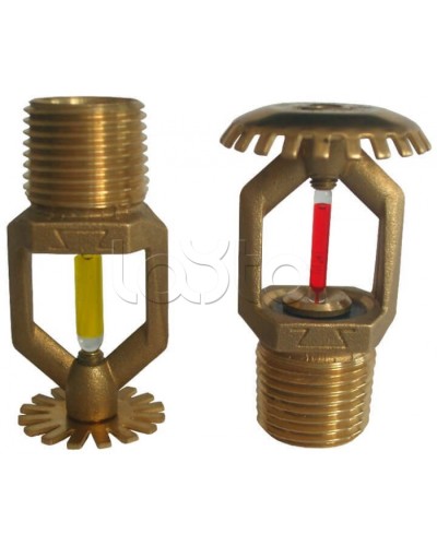 Ороситель спринклерный водяной и пенный Спецавтоматика СУО0-РНд0,42-R1/2/Р68.В3-SSР-К80 (белый) с резьб. герм., БЫСТРОДЕЙСТВУЮЩИЙ (3 мм) в Октябрьском Оросители Pintop.ru