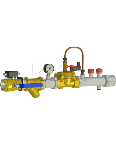 Узел управления дренчерный с электроприводом Малорасходный Спецавтоматика УУ-Д50/1,2(Э24)-ГМ.О4 -МАЛОРАСХОДНЫЙ в Октябрьском Приборы контроля и управления (Ex) Pintop.ru