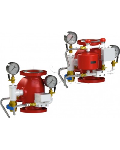 Узел управления спринклерный водозаполенный Спецавтоматика УУ-С80/1,6В-ВФ.О4- Шалтан в Октябрьском Устройства пуска водяного пожаротушения Pintop.ru