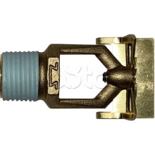 Ороситель дренчерный водяной горизонтальный Спецавтоматика ДВ01-РГо0,35-R1/2/В3-"ДВГ-10" с резьбовым герметиком