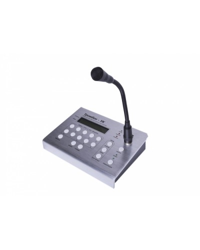 Консоль микрофонная удалённая многозонная Тромбон УК в Октябрьском Система оповещения и трансляции Pintop.ru