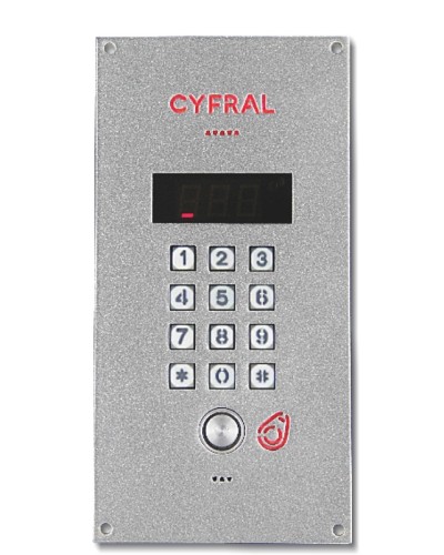Блок вызова Цифрал CCD-20.1/TC ЦФРЛ.468369. в Октябрьском Блоки вызова многоабонентные Pintop.ru