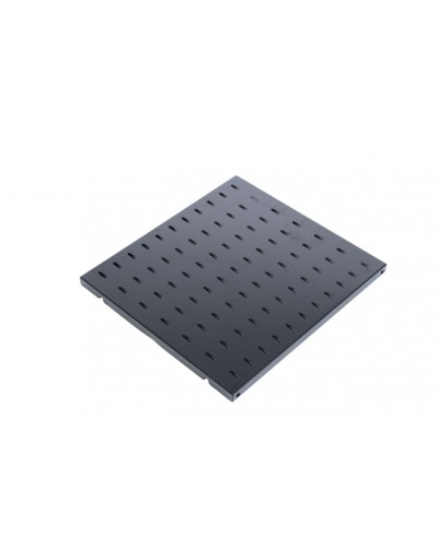 Полка перфорированная 450мм ЦМО СВ-45-9005 в Октябрьском Полки для шкафов и стоек Pintop.ru