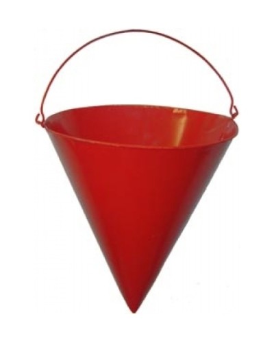 Ведро пожарное конусное 8л Я Ярпожинвест в Октябрьском Дополнительное оборудование пожаротушения Pintop.ru
