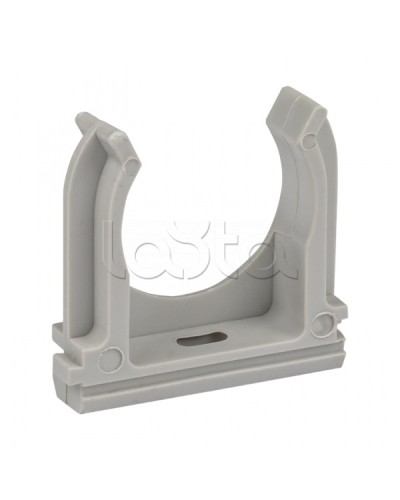 Крепеж-клипса d40 мм (30 шт) серая EKF-Plast (derj-z-40n) в Октябрьском Держатели, клипсы, скобы Pintop.ru