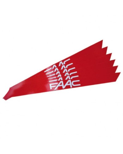 Набор светоотражающих наклеек Faac 490117 в Октябрьском Запчасти для шлагбаумов и автоматики Pintop.ru