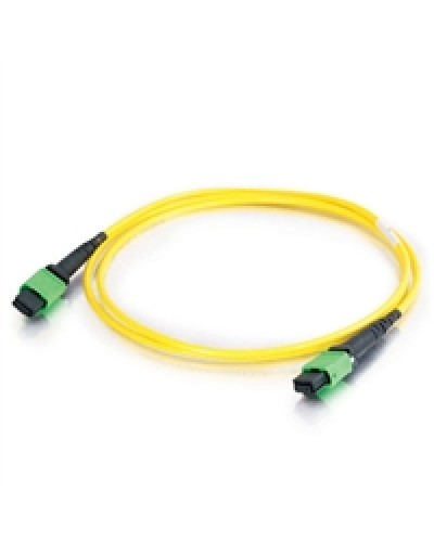 Патч-корд волоконно-оптический Hyperline FHD-MC3-9-MPOM12/AS-MPOM12/AS-A-30M-LSZH-YL в Октябрьском Патч-корды и пигтейлы Pintop.ru