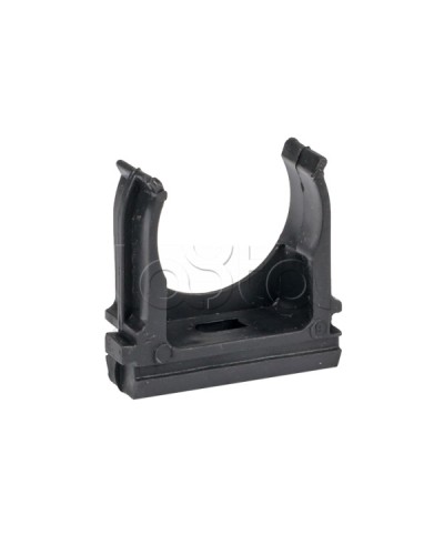 Крепеж-клипса d25 мм (10 шт) черная EKF-Plast (derj-z-25b) в Октябрьском Держатели, клипсы, скобы Pintop.ru