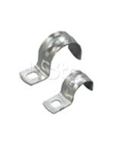 Скоба оцинкованная однолапковая для трубы D50 мм (50 шт/уп) Экопласт 43750-50 в Октябрьском Крепежные изделия Pintop.ru