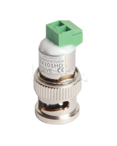 Приемопередатчик AHD/CVI/TVI видеосигнала миниатюрный пассивный Инфотех AVT-TRX101HD в Октябрьском Видеоусилители, Модуляторы, Делители Pintop.ru