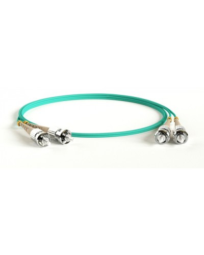 Патч-корд волоконно-оптический Hyperline FC-D2-503-ST/PR-ST/PR-H-3M-LSZH-AQ в Октябрьском Патч-корды оптические Pintop.ru