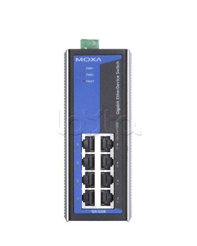 Коммутатор неуправляемый промышленный 8-портовый Moxa EDS-G308 в Октябрьском Коммутаторы Pintop.ru