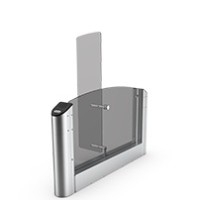 Модуль турникета крайний с высокими створками и картоприемником Oxgard Praktika T-07-SMTК-660