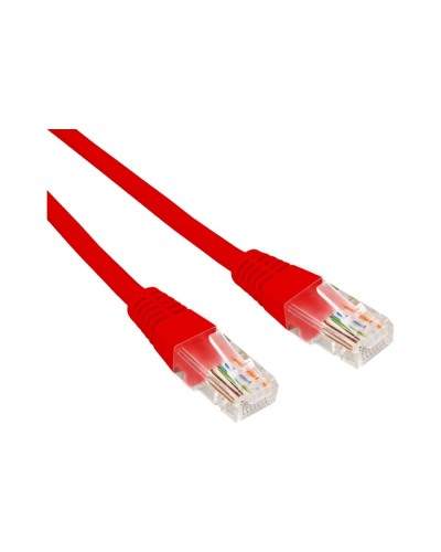 Патч-корд U/UTP, CAT 6, RJ45-RJ45, 26AWG, LSZH, красный, 0,3м REXANT 02-0293-03 в Октябрьском Патчкорды (медные) Pintop.ru