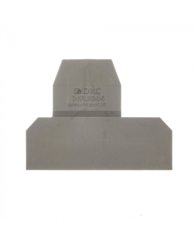 Изолятор торцевой для клемм KRUKB-3-5 DKC (D-KRUKB-3-5) в Октябрьском Клеммные колодки Pintop.ru