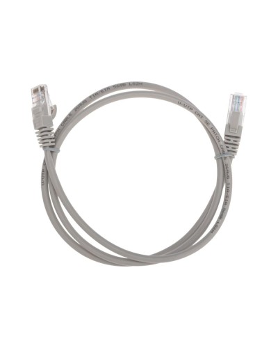 Патч-корд U/UTP, CAT 5e, RJ45-RJ45, 26AWG, LSZH, серый, 1м REXANT 02-0100-1 в Октябрьском Патчкорды (медные) Pintop.ru