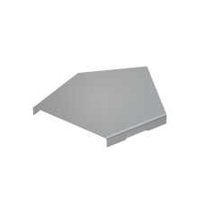 Крышка горизонтального угла 45 гр. 50 мм КМ-Профиль (KGL45-50)