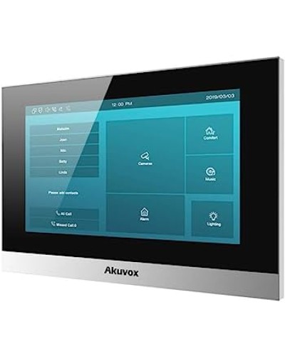 IP монитор (интерком-панель) Akuvox C315W_WH в Октябрьском Абонентские IP устройства Pintop.ru