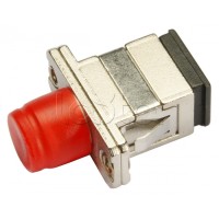 Соединитель проходной SC-FC, MM(для многомодового кабеля), simplex Cabeus SC-FC-MM