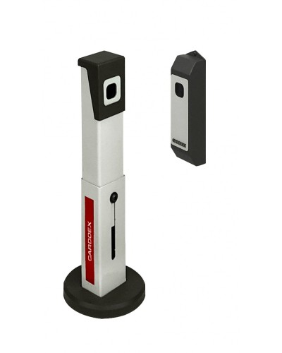 Комплект беспроводных фотоэлементов CARDDEX PR-01 (передатчик и приемник, навесной + стойка) в Октябрьском Запчасти для шлагбаумов и автоматики Pintop.ru