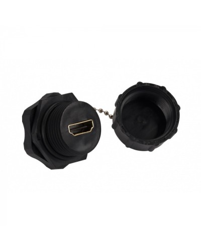 Модуль индустриальный соединительный HDMI LANMASTER LAN-OK-HDMI/180-WP в Октябрьском Коммутационные изделия Pintop.ru