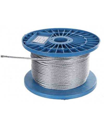 Трос стальной DIN 3055 6мм (100 м/уп) Промрукав в Октябрьском Трос и аксессуары Pintop.ru