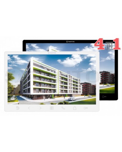 Монитор Tantos Sherlock HD SE (White) VZ в Октябрьском Абонентские IP устройства Pintop.ru