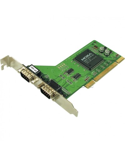 2-портовая плата RS-232 для шины Universal PCI Moxa CP-102U в Октябрьском Сетевые карты Pintop.ru