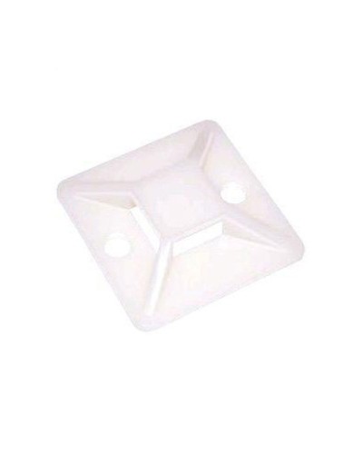 Площадка самоклеящаяся под стяжку, 20х20 мм, белая (100шт.уп) TWT-CV-ATM20 в Октябрьском Расходные материалы для шкафов и стоек Pintop.ru