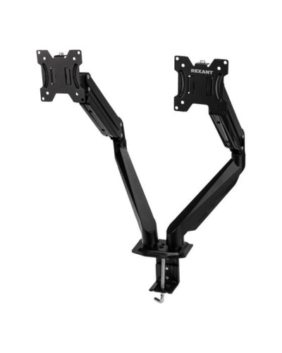 Кронштейн для двух мониторов 13-32, настольный с газлифтом, серия PROFI REXANT 38-0357 в Октябрьском Системы видеонаблюдения Pintop.ru