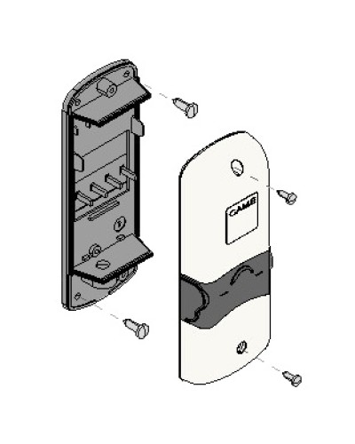 Корпус передатчика DIW01 DIW03 DB Came 119RIR257 в Октябрьском Запчасти для шлагбаумов и автоматики Pintop.ru