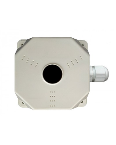 Монтажная коробка Магнито-контактМК+Видео Белая с гермовводом в Октябрьском Распределительные коробки Pintop.ru