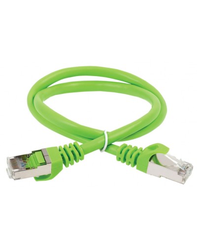 ITK Коммутационный шнур кат. 5Е FTP LSZH 10м зеленый (PC02-C5EFL-10M) в Октябрьском Патч-корды и пигтейлы Pintop.ru