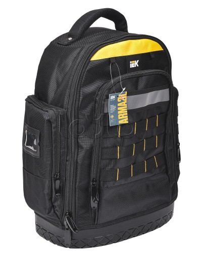 ARMA2L 5 Рюкзак монтажника с резиновым дном BP-07 IEK (A2L5-BP11-07-K02) в Октябрьском Аксессуары для лотков Pintop.ru