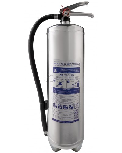 Огнетушитель ПОЖТЕХНИКА ОП-6(з) МИГ d156 нерж. d156 ( в Октябрьском Огнетушители Pintop.ru