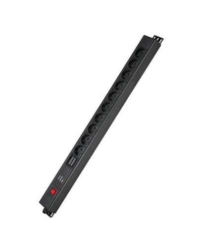 Блок распределения питания вертикальный для 19 шкафов DKC R5VSH10SWOPAM в Октябрьском Блоки розеток Pintop.ru