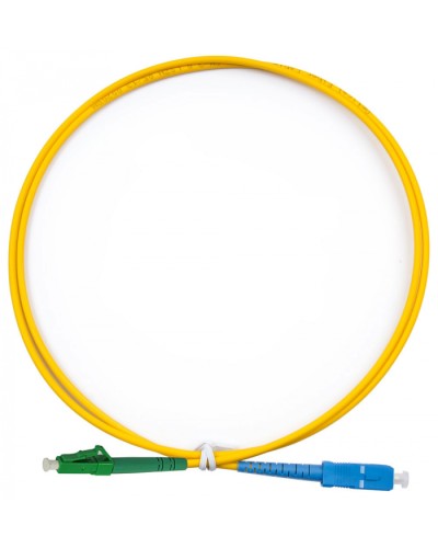 Шнур оптический simplex LC/APC-SC/UPC 9/125 sm 10м LSZH Cabeus FOP(s)-9-LC/APC-SC/UPC-10m в Октябрьском Патч-корды оптические Pintop.ru