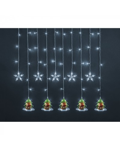 Гирлянда Navigator 95 027 NGF-D037-04 (бахрома звезды и елки WW 3*0.6м IP20) в Октябрьском Источники света(Лампы) Pintop.ru