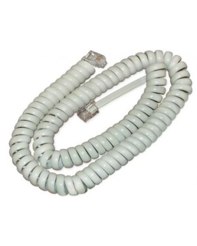 Шнур витой трубочный телефонный белый 2 м (10шт/уп) REXANT 18-2021 в Октябрьском Патч-корды и пигтейлы Pintop.ru