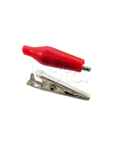 Зажим крокодил 5А 40мм в изоляторе (200шт/уп) REXANT 16-0001 в Октябрьском Коннекторы Pintop.ru