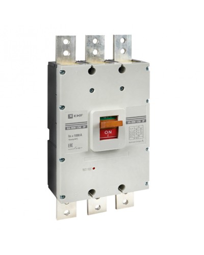 Выключатель автоматический ВА-99М 1250/1000А 3P 35кА EKF PROxima (mccb99-1250-1000m) в Октябрьском Электротехническое оборудование Pintop.ru