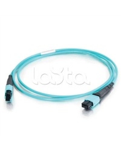 Патч-корд волоконно-оптический Hyperline (FHD-MC3-503-MPOF12/PS-MPOF12/PS-A-3M-LSZH-AQ) в Октябрьском Патч-корды и пигтейлы Pintop.ru