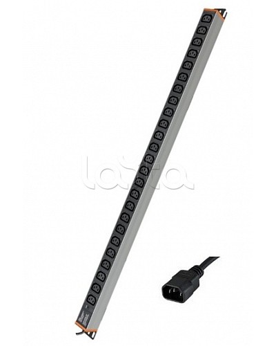 Блок распределения питания вертикальный для 19 шкафов DKC R5VIEC24PIC14 в Октябрьском Аксессуары для стоек и шкафов Pintop.ru