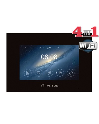 Монитор Tantos Marilyn HD Wi-Fi IPS (Black) VZ в Октябрьском Абонентские аудиоустройства Pintop.ru