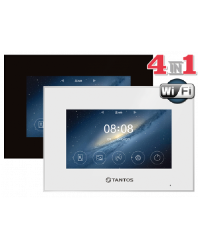 Монитор цветного видеодомофона Tantos Marilyn HD Wi-Fi IPS (White) - 4 в Октябрьском Абонентские видеоустройства Pintop.ru