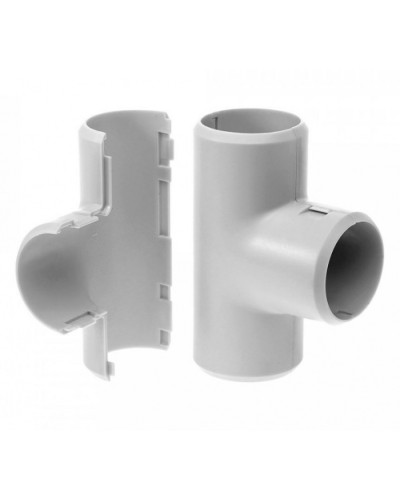 Тройник разборный д25 (1шт/200шт уп/кор) Промрукав (PR.07325м) в Октябрьском Повороты, муфты, тройники Pintop.ru