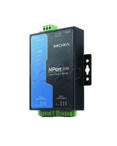 Сервер 2-портовый RS-422/485 в Ethernet Moxa NPort 5230A-T в Октябрьском Дополнительное оборудование для ОПС Pintop.ru
