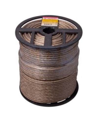 Трос стальной в ПВХ изоляции d5 мм (100 м) REXANT 09-5250 в Октябрьском Крепежные изделия Pintop.ru