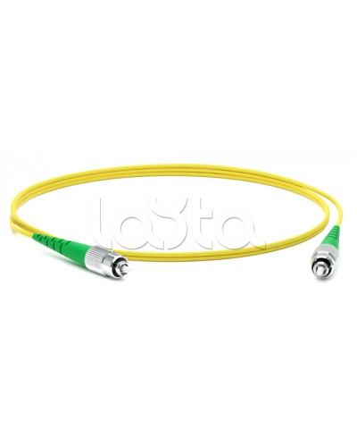 Патч-корд волоконно-оптический Hyperline FC-S2-9-FC/AR-FC/AR-H-0.5M-LSZH-YL в Октябрьском Патч-корды оптические Pintop.ru